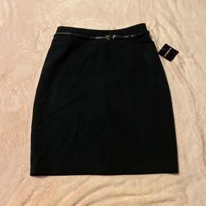Liz Claiborne Belted Essential Skirt NWT